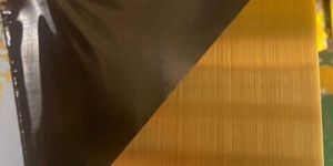 PVD Gold Hairlines Stainless Steel Sheets