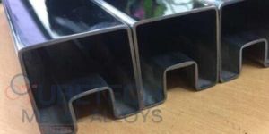 Square Slot Mirror Polish Stainless Steel Pipes
