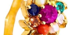 Bridal Navarathna Ladies Gold Rings