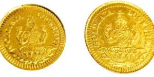 Lakshmi Gold Coin