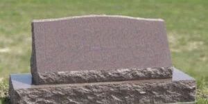Slant Headstone