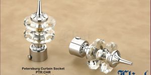 Petersburg Crystal Curtain Bracket