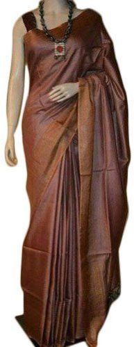 Muga Silk Plain Saree