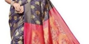 Muga Silk Printed Saree
