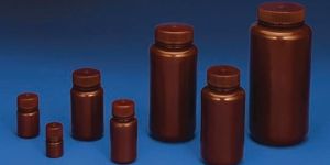 Wide Mouth Amber Reagent Bottle