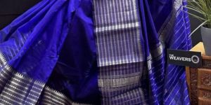 Mangalagiri Silk Weaving Design Saree