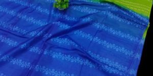 Semi Tussar Bhagalpuri Silk Saree