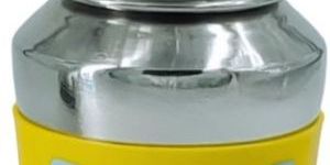 Voik Vega Silicone Sleeve Yellow Cat Print Baby Feeding Bottle 140ml