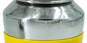 Voik Vega Silicone Sleeve Yellow Smile Print Baby Feeding Bottle 140ml