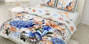 Digiral Printed Cotton Bed Sheet