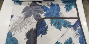 Leaves Print Cotton Dohar Blanket