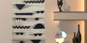 Tassel Tufted Woven Wall Hanging