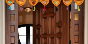 Vintage Patchwork Toran Indian Embroidered Door Hangings