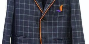 Woolen Checked School Blazer