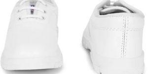 Boys White School Shoes