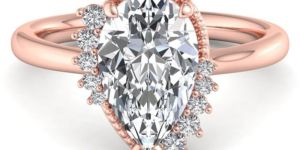 Yellow Gold Daimond Classis Ring