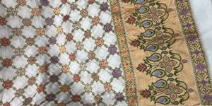 Banarasi Pure Khaddi Georgette Meenakari Saree