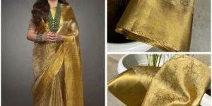 Nita Ambani Banarasi Tissue Soft Silk Saree