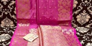 Zari Border Soft Weaving Banarasi Silk Sarees