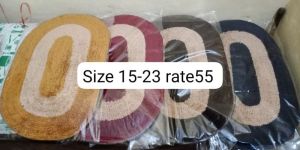 Oval Shape Cotton Door Mat