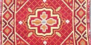 Red Cotton Pooja Aasan Mat