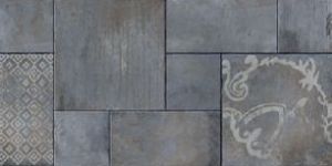 Roman Grey Decor Stone Punch Decorative Floor Tiles