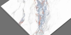 Venice White Gloster Finish Vitrified Floor Tiles