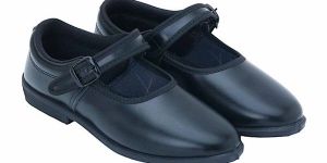 Girls Leather School Shoes