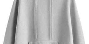 Mens Plain Grey Hoodie