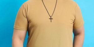 Mens Plain Round Neck T Shirt