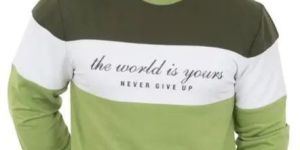 Mens Printed Full Sleeve T Shirt