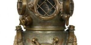 U.S Navy Mark V Deep Sea Antique Scuba Diving Helmet