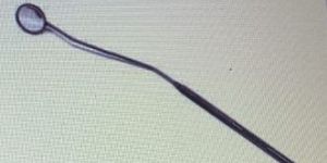 Stainless Steel Post Nasal Mirror