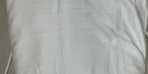 Plain White Nylon Satin Fabric