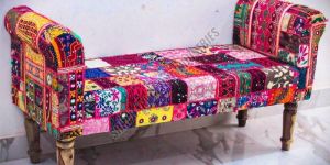 Wooden Cotton Sofa Set