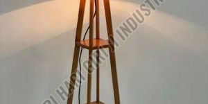 Wooden Floor Lamp