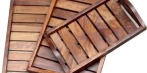 Rectangular Wooden Serving Tray
