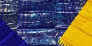 Ladies Printed Sambalpuri Original Silk Saree