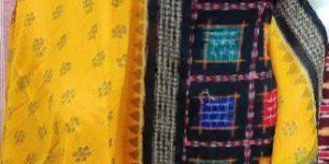 Ladies Printed Sambalpuri Unstitched Suit