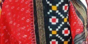 Ladies Stylish Sambalpuri Unstitched Suit