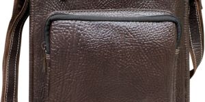 Mens NDM Leather Crossbody Shoulder Sling Bag