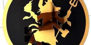 Acrylic Lord Shiva Wall Art