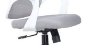 White and Grey Office Chair