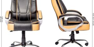 Yellow Black Executive Chair