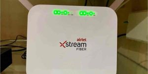 Airtel Xsteam Broadband Internet Optical Fiber
