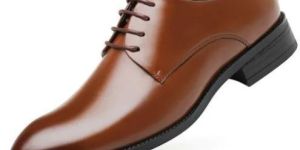 Mens Brown Softy Leather Shoes