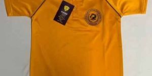 Yellow Polyester School T Shirt