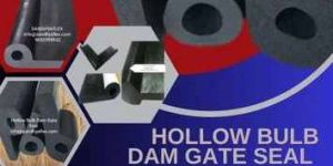 Teflon Cadded Hollow Bulb Dam Gate Seal