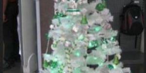 White Christmas Tree