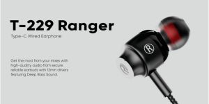 Robotek T-229 Wired Earphone Type-C Jack